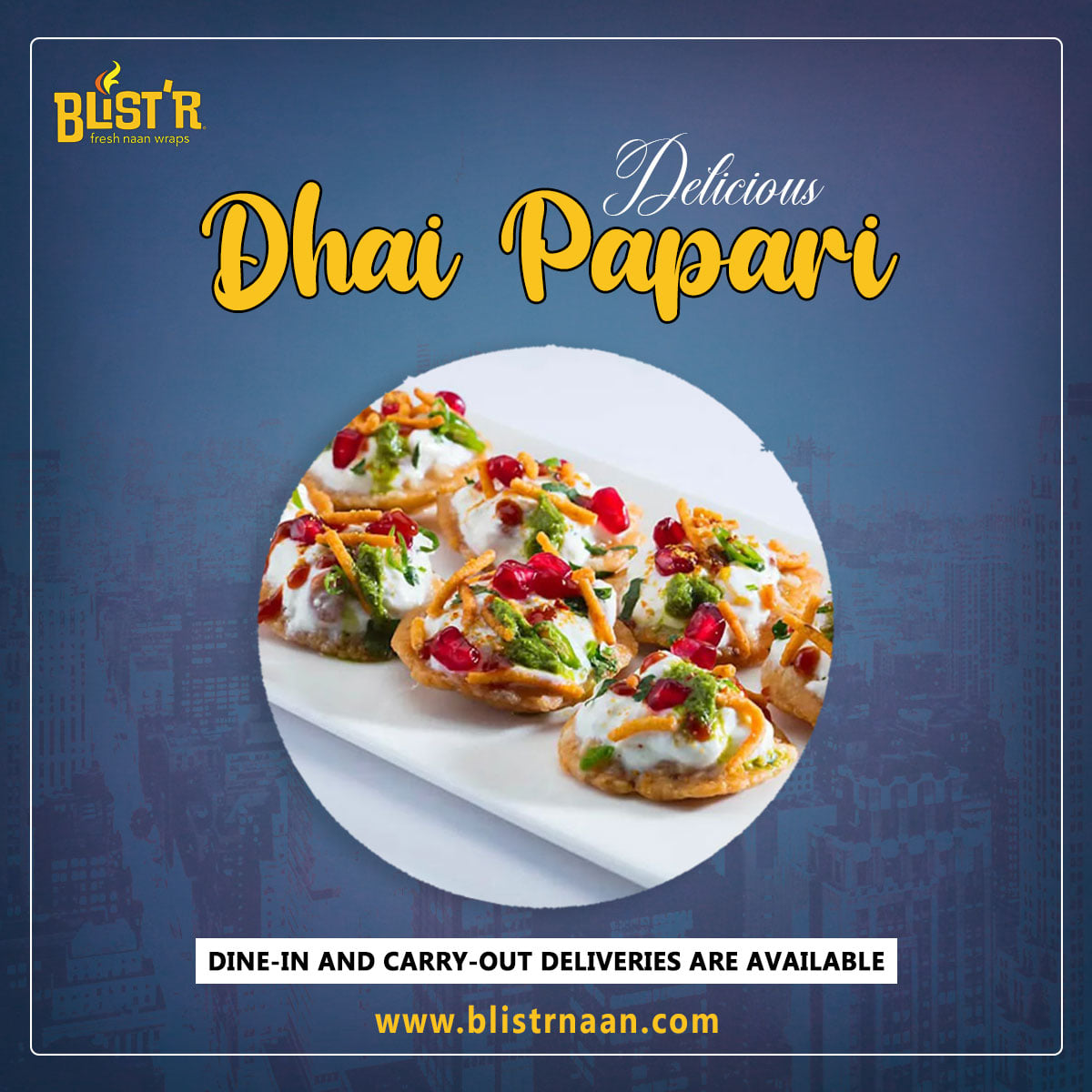 Delicious Dhai Papari